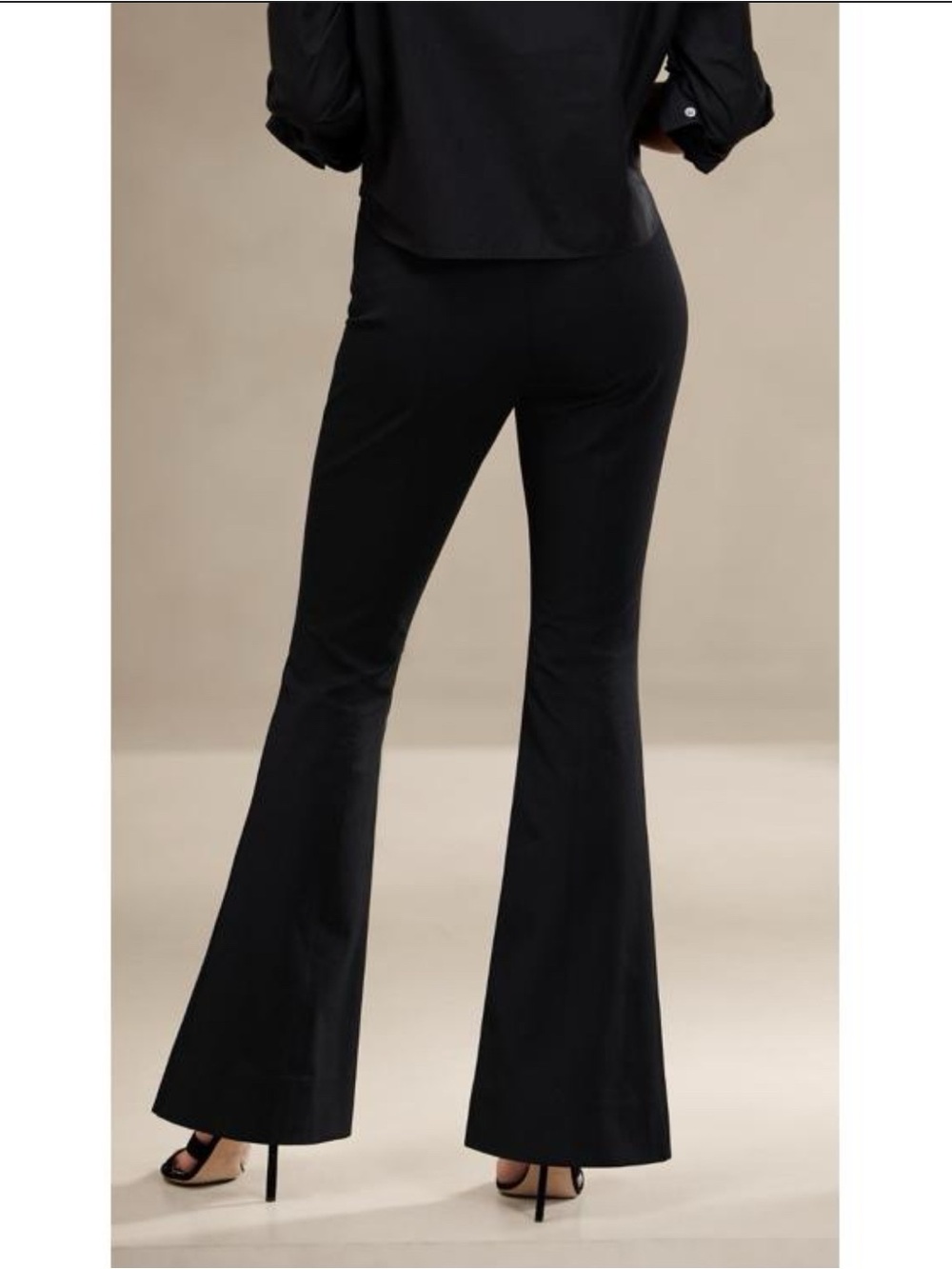 Banana Republic Washable Bi-Stretch Sloan Flare Leg Pants Size 2 NWT